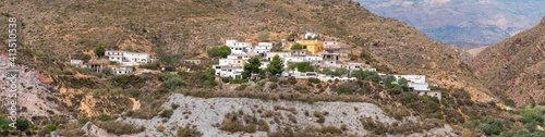 small town in La Alpujarra in southern Spain