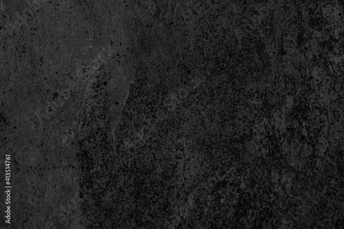 Dark grey black slate background or texture. Black granite slabs background © torsakarin