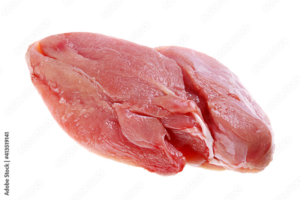 Chicken fillet raw meat