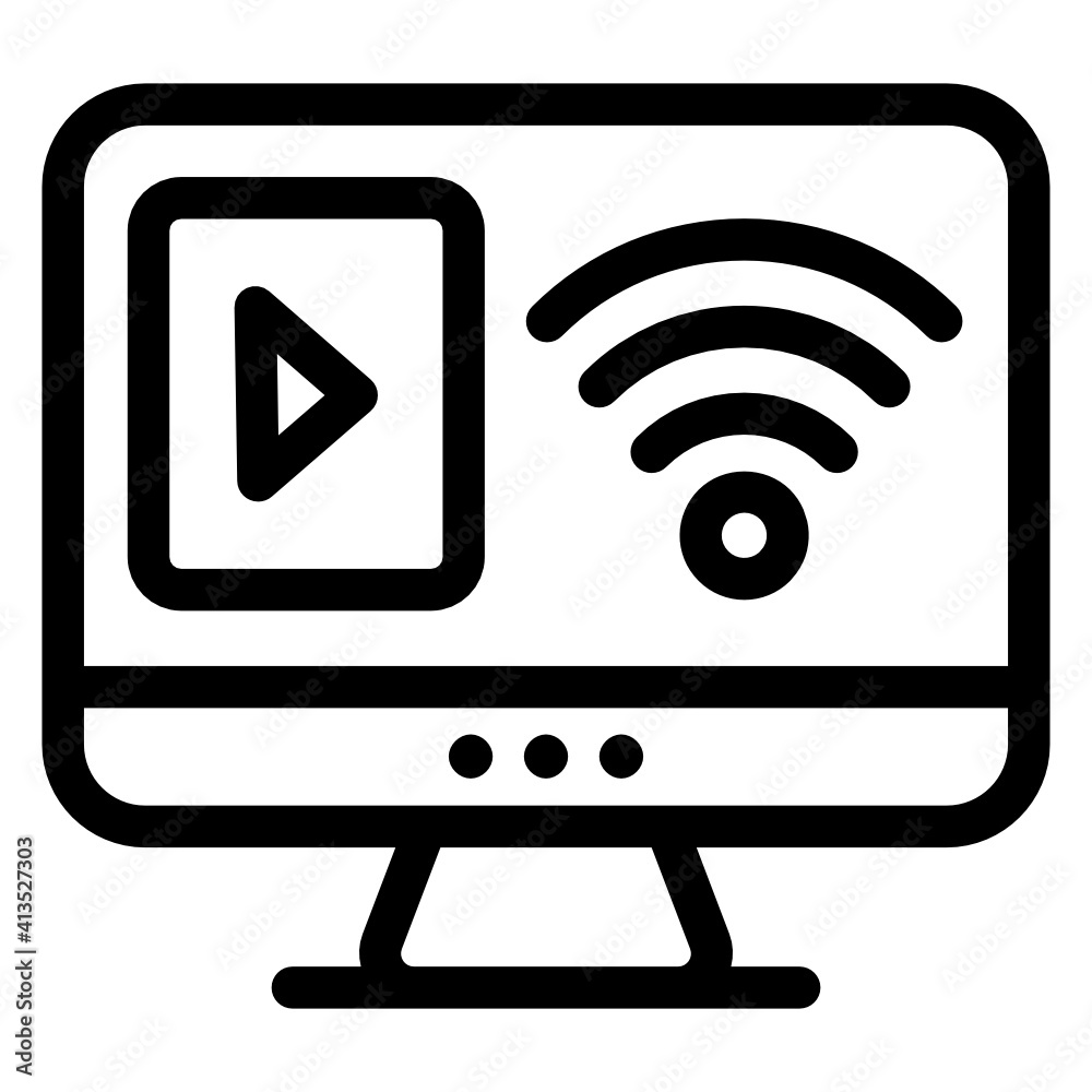 An internet video editable icon
An internet video editable icon
