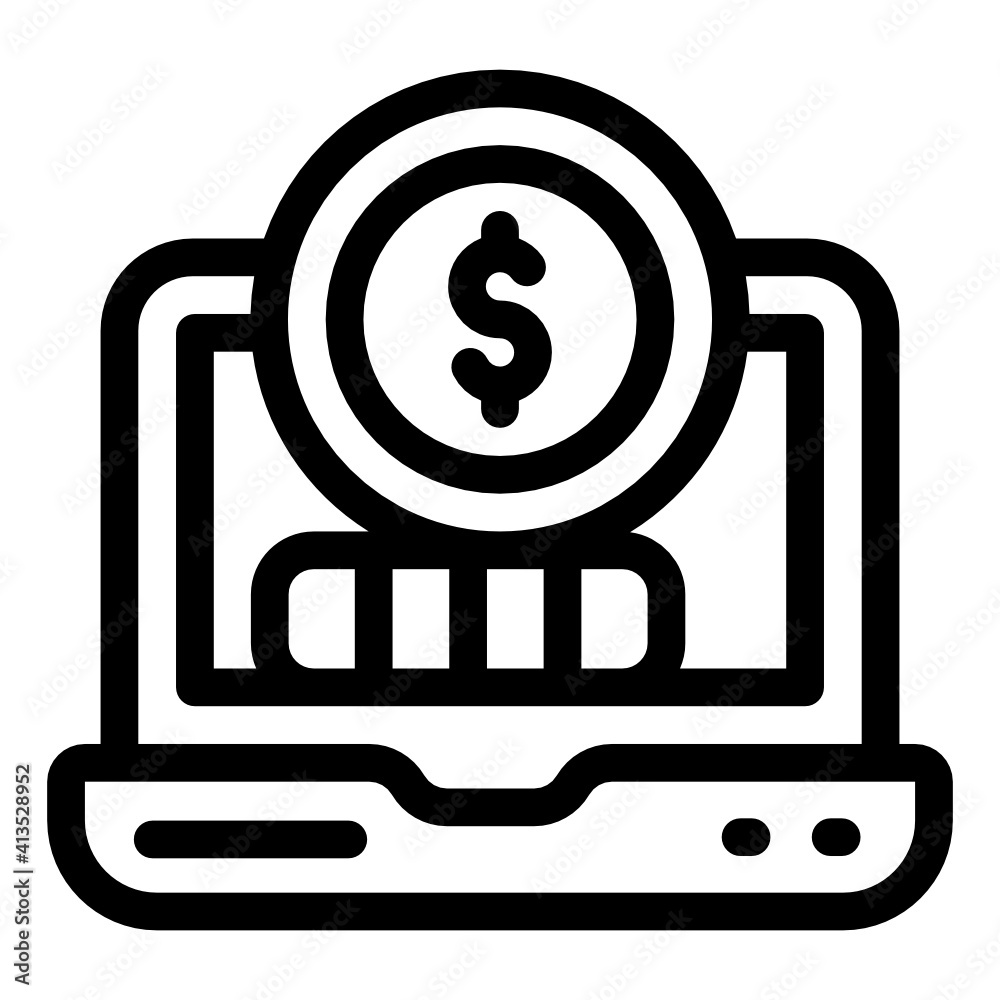 Dollar with chart denoting financial analytics glyph icon
Dollar with chart denoting financial analytics glyph icon