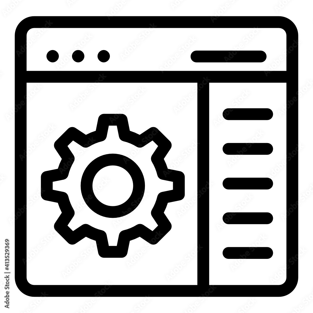 Web optimization glyph style editable icon
Web optimization glyph style editable icon