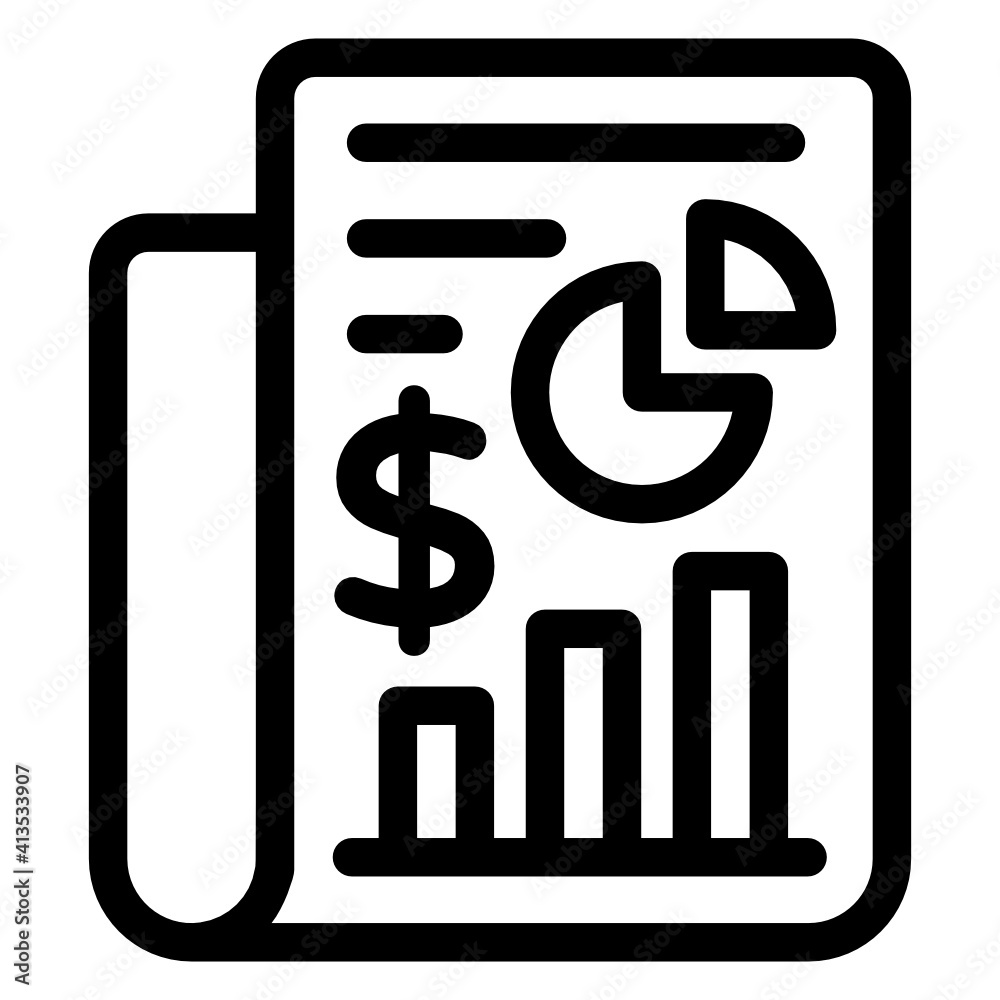 Financial presentation in linear style icon, editable vector
Financial presentation in linear style icon, editable vector