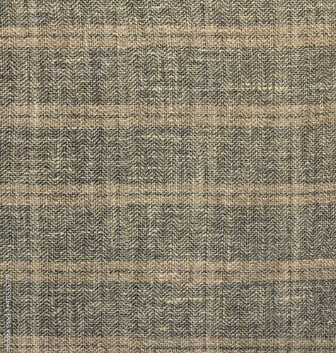 Cuadro en lienzo multi-colored tweed boucle with classic check pattern, woven fabric textile back