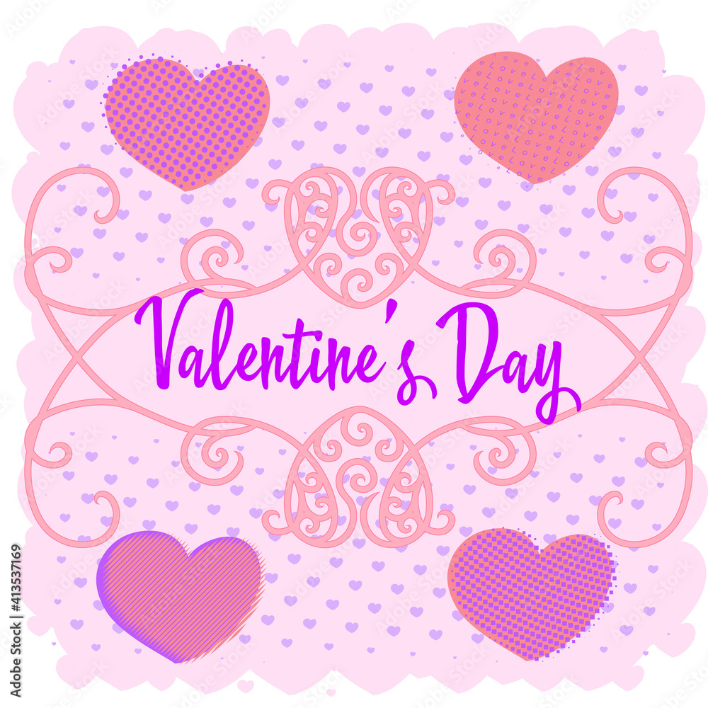 Valentine's Day, pink, love