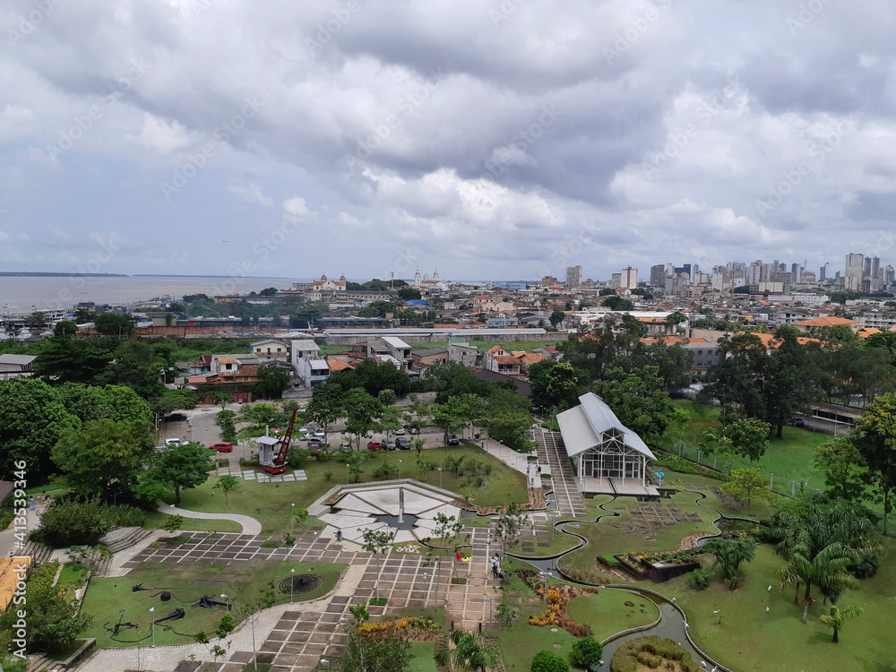 view of the city