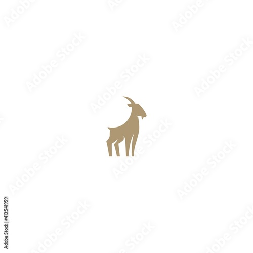 goat logo vector