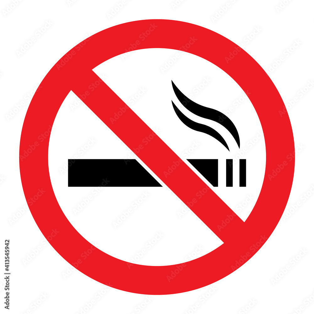 No smoking cigarette sign. EPS 10 vector illustration. CMYK redy to print. No smoking cigarette sign. EPS 10 vector illustration. CMYK redy to print.