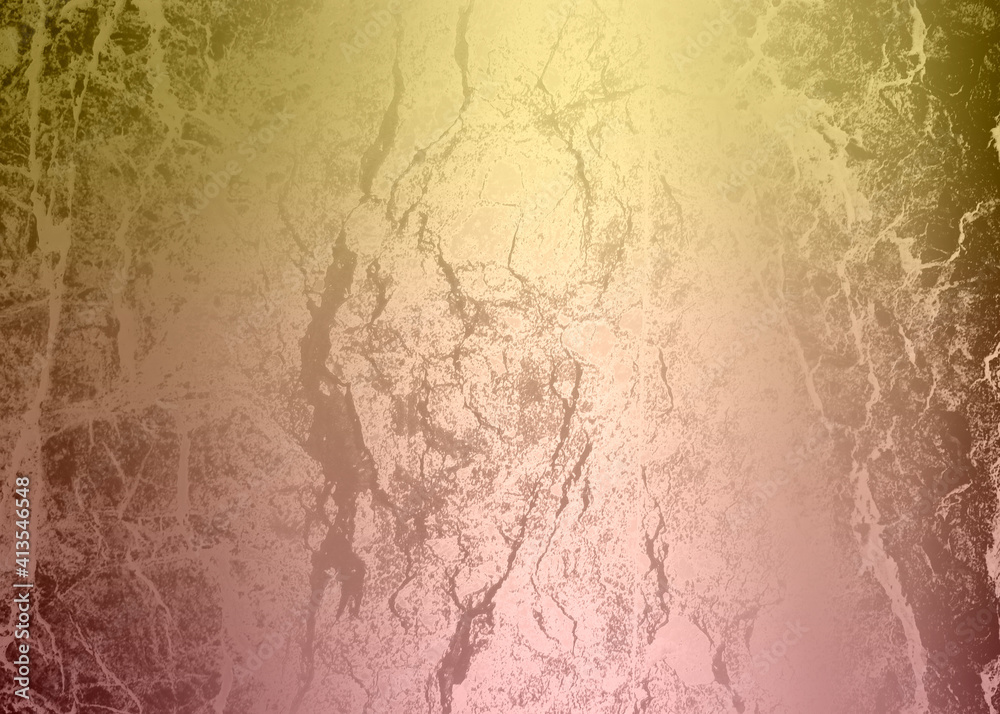 Fototapeta premium Golden abstract decorative paper texture background for artwork - Illustration
