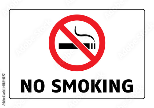 Free Download No smoking cigarette sign. EPS 10 vector illustration. CMYK redy to print. - GFXLoad