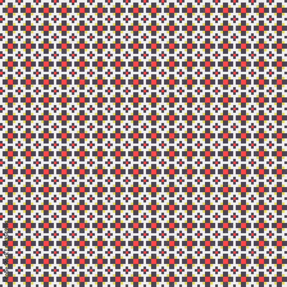Abstract Cross Pattern generative computational art illustration Abstract Cross Pattern generative computational art illustration