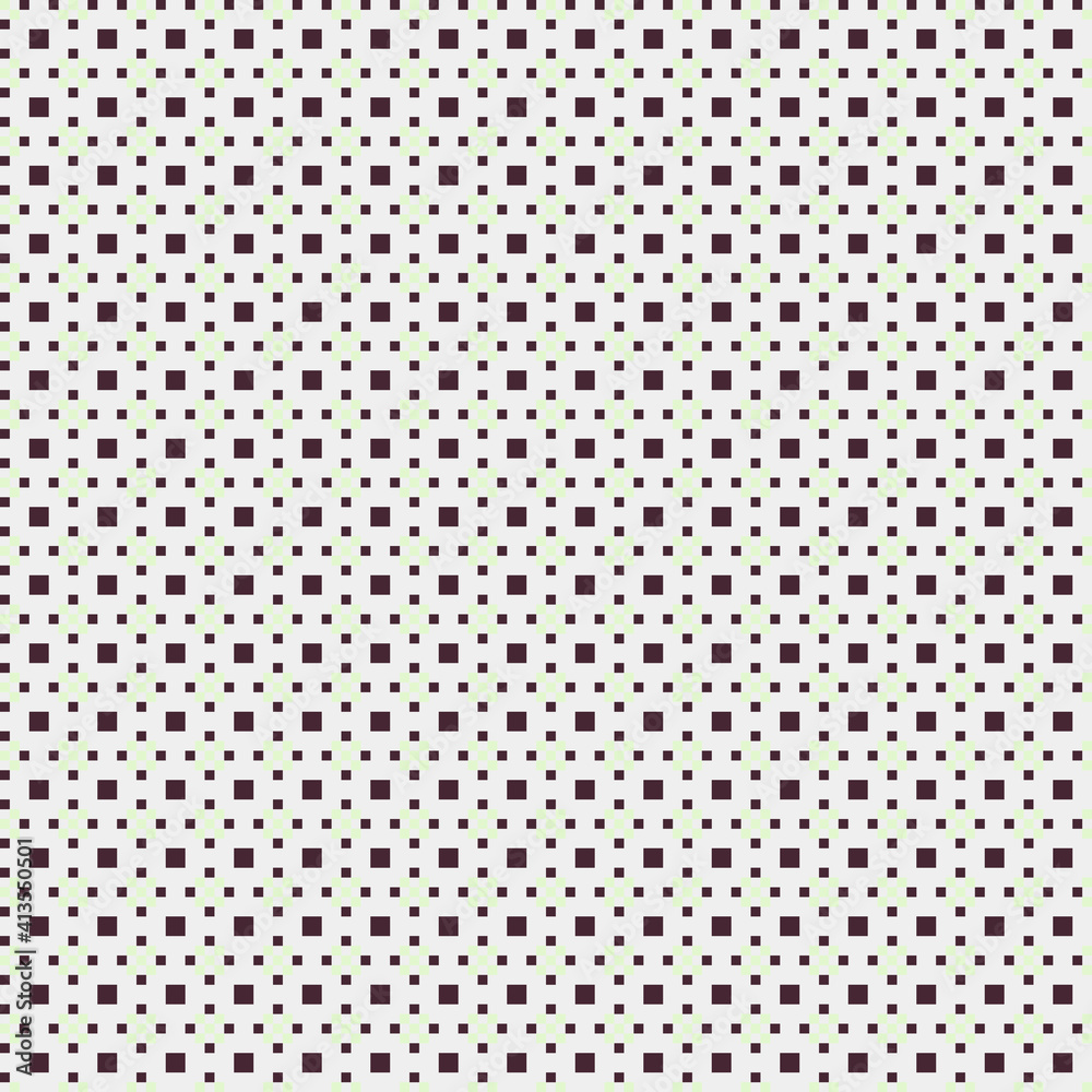 Abstract Cross Pattern generative computational art illustration
