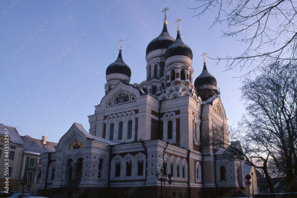Alexander Nevski Cathedral, Tallinn, Estonia