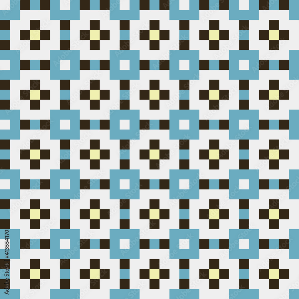 Abstract Cross Pattern generative computational art illustration Abstract Cross Pattern generative computational art illustration