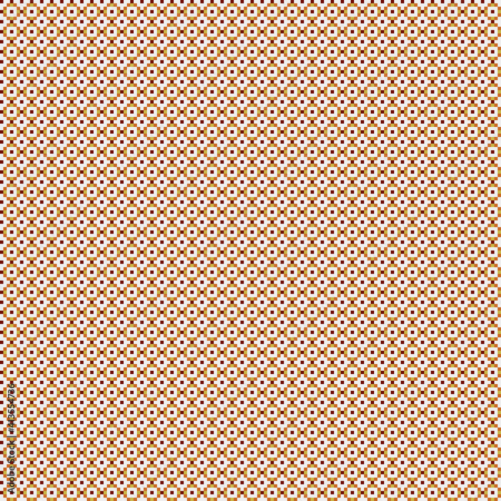Obraz premium Abstract Cross Pattern generative computational art illustration