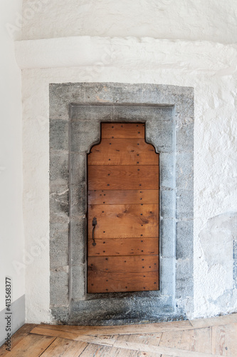 external wooden entrance doors to houses