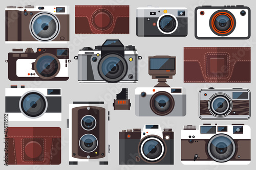Retro Photo Camera icons
