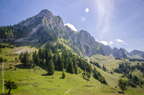 Schwarzsee, Lac noir, canton de Fribourg, Suisse
