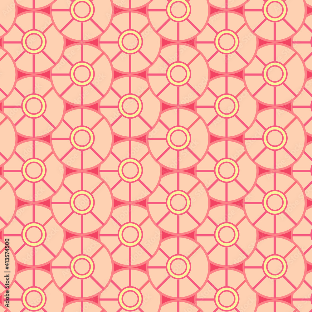 seamless pattern with hearts