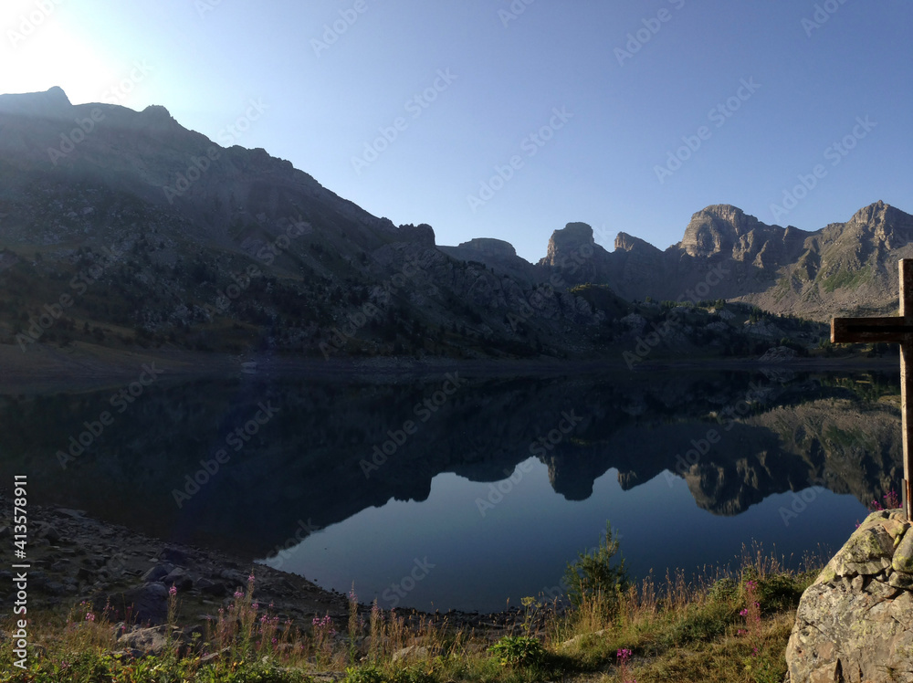 Obraz premium Lac d'Allos