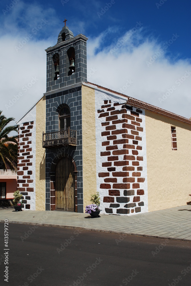 Kanaren - La Palma - Barlovento - Kirche