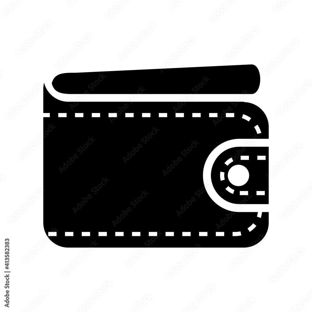 Wallet Icon In Trendy Design Vector Eps 10 Wallet Icon In Trendy Design Vector Eps 10