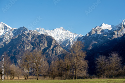 Pian di Spagna sasso del Manduino photo