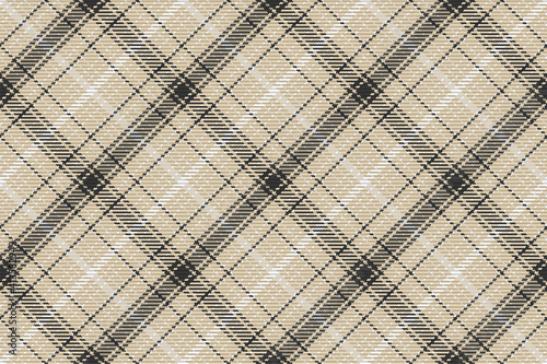 Seamless pattern of scottish tartan plaid. Repeatable background with check fabric texture. Vector backdrop striped textile print.