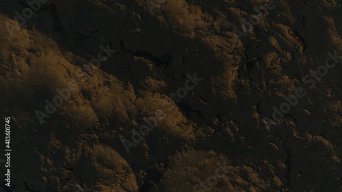 abstract cosmic texture, top view of alien planet, texture of th exo planet, abstract texture 3d render © ANDREI