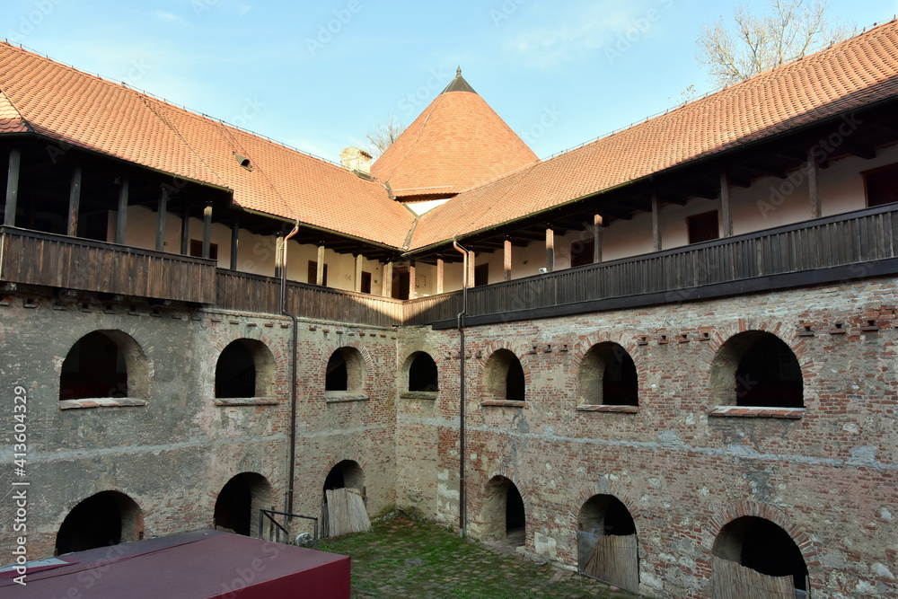 The old town of Sisak, Stari grad, Old Castle, Moslavina, Croatia,