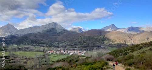 view from the mountain