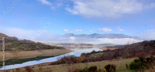 panorama of the mountains