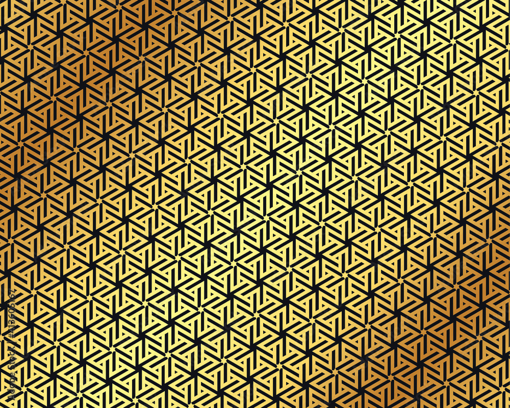 Geometrical Arabic - Ottoman islamic pattern background