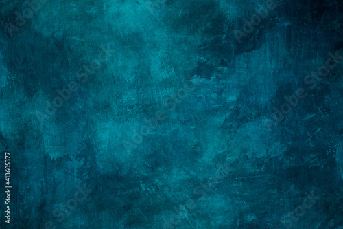 Wall Mural Blue grungy  backdrop