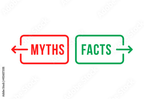 two thin line myths and facts button
