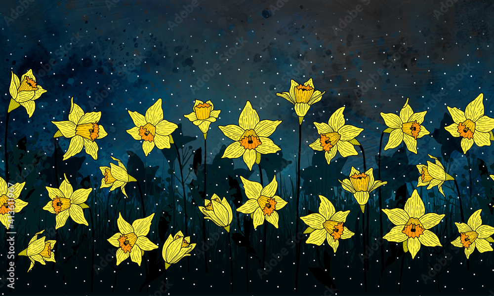 Daffodils darkness Daffodils darkness