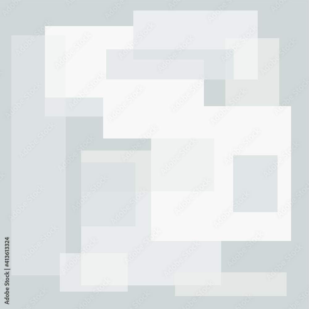 Gray background with graphic pattern for cover design. Texture of square elements in light colors. Gray background with graphic pattern for cover design. Texture of square elements in light colors.