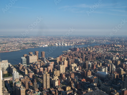 Fototapeta Naklejka Na Ścianę i Meble -  Vue aérienne de la ville de New York