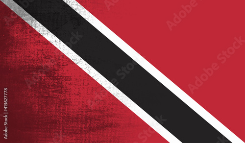 Trinidad and Tobago vector grunge flag isolated on white background. Free Download Trinidad and Tobago vector grunge flag isolated on white background. - GFXLoad