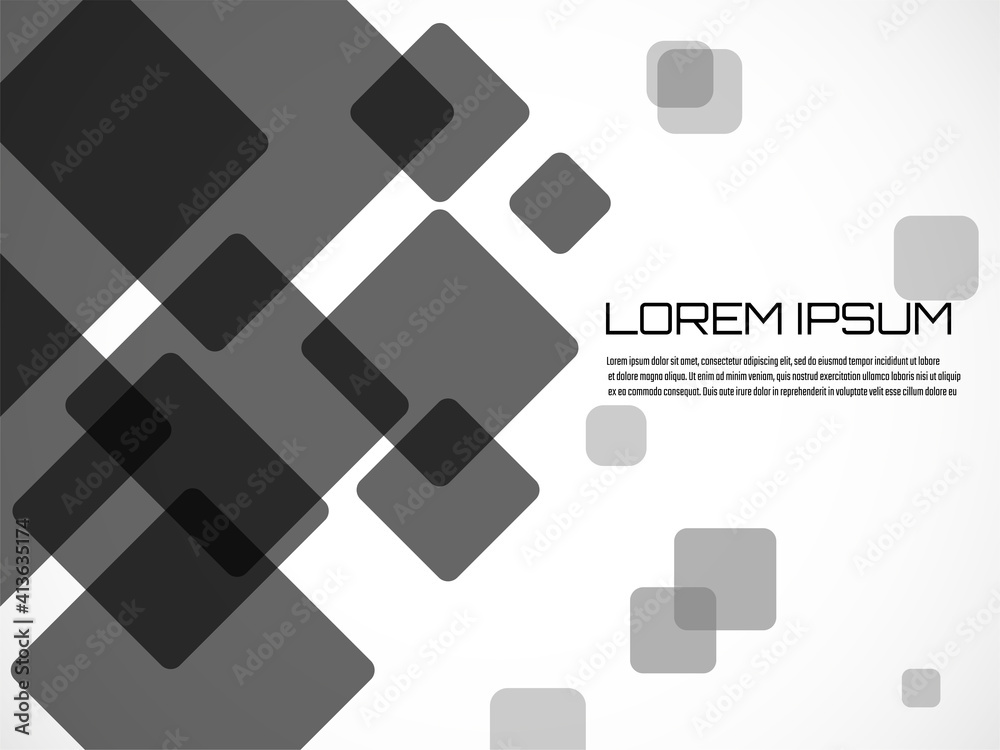 Abstract geometric background with squares. Vector banner design for your content, business, emplate, cover Abstract geometric background with squares. Vector banner design for your content, business, emplate, cover