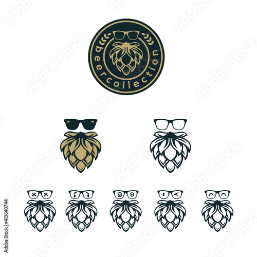 Beer, Beer Collection, Bear Man Logo Concept Design