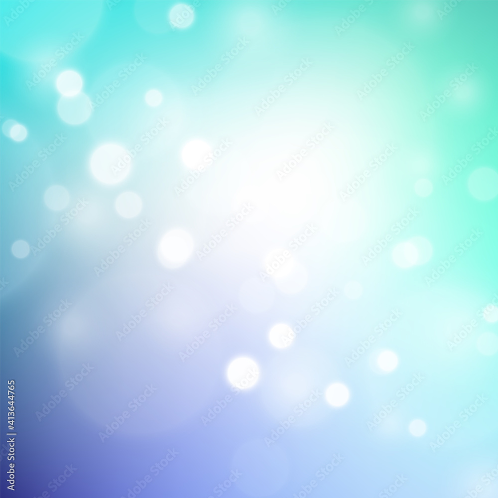 Abstract Pastel teal blue gradient background. Blurred light backdrop with bokeh effect. Vector illustration for your graphic design, banner, poster, website Abstract Pastel teal blue gradient background. Blurred light backdrop with bokeh effect. Vector illustration for your graphic design, banner, poster, website