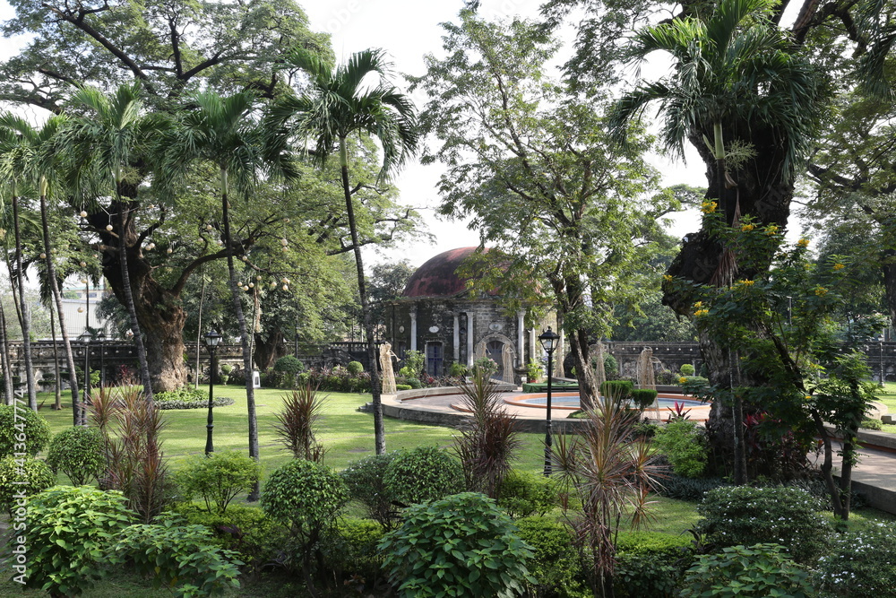 Paco Park und Friedhof, Manila, Philippinen Paco Park und Friedhof, Manila, Philippinen