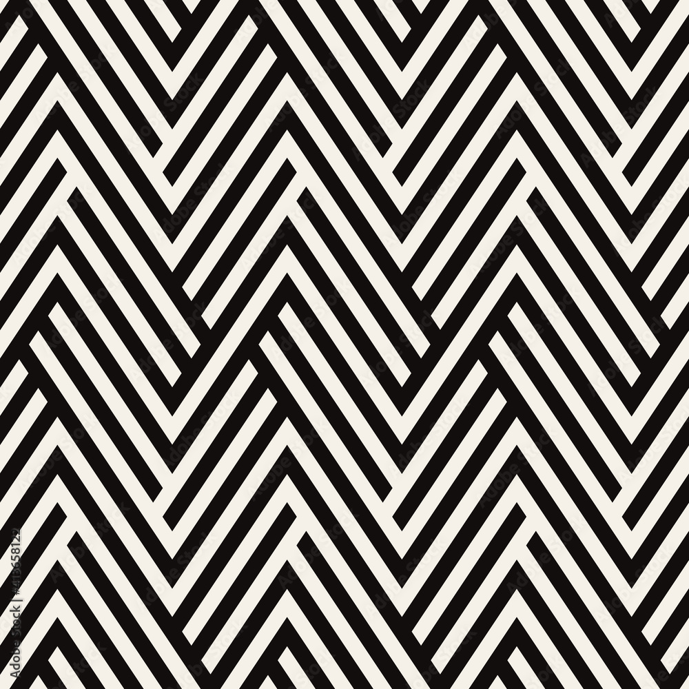 Vector seamless pattern. Modern stylish texture. Repeating geometric tiles with bold striped hexagons. Monochrome hexagonal trellis. Trendy graphic design. Can be used as swatch for illustrator. Vector seamless pattern. Modern stylish texture. Repeating geometric tiles with bold striped hexagons. Monochrome hexagonal trellis. Trendy graphic design. Can be used as swatch for illustrator.