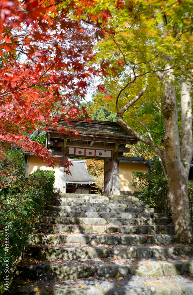寂光院　山門　京都市大原