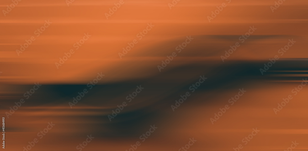 Abstract illustration of black faded texture effect on orange background