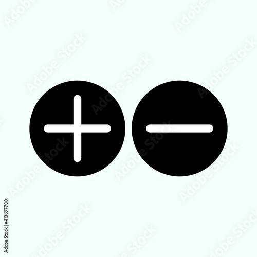plus and minus icon