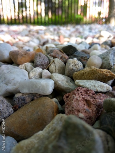 stones on the beach