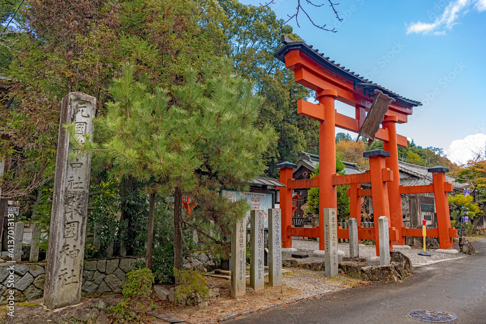 伊賀一宮 敢國神社の風景 伊賀一宮 敢國神社の風景
