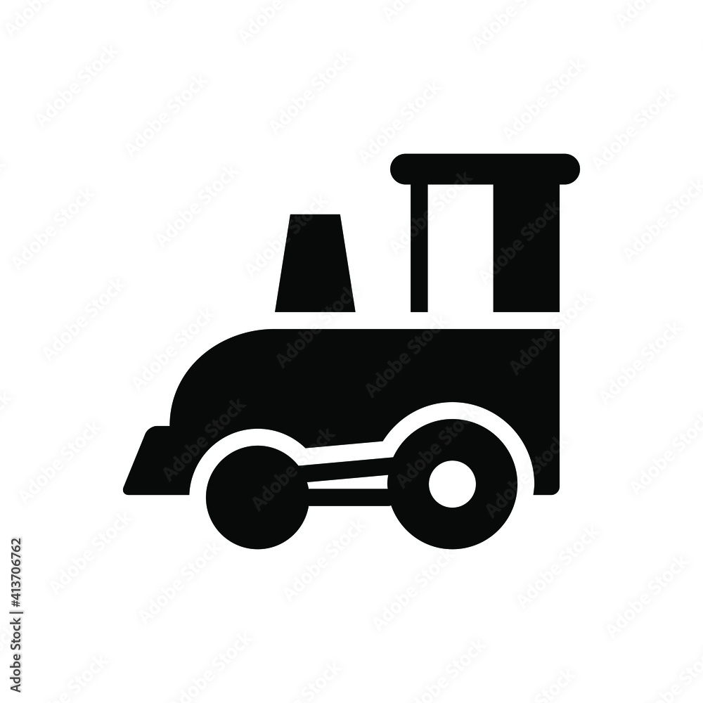 Locomotive train icon vector graphic illustration Locomotive train icon vector graphic illustration